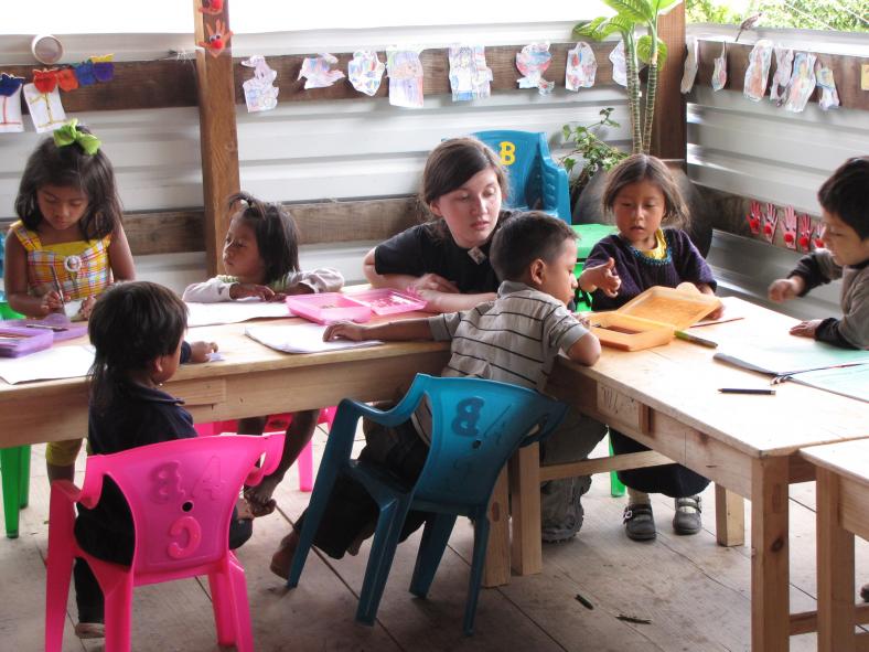 Preschool Workbooks in Guatemala